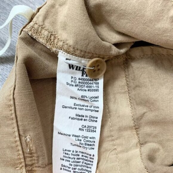 Wilfred Free Aritzia Isabella Pants Crop Trousers Cargo High Waist straight leg - Picture 13 of 16